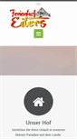 Mobile Screenshot of ferienhof-eilers.de