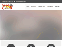 Tablet Screenshot of ferienhof-eilers.de